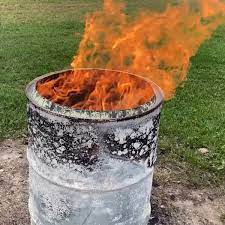 How to make a burn barrel