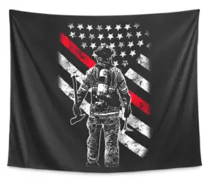 Thin red line flag