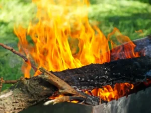 What type of fire can be put out safely with water