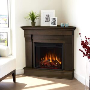 Can corner electric fireplace causes fires