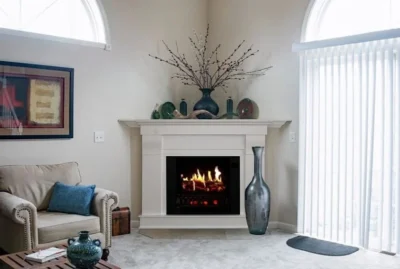 Can corner electric fireplace causes fires