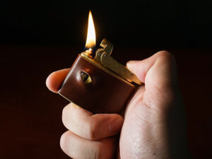 How hot is fire from a lighter