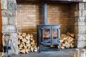 how much gas does a gas fireplace use