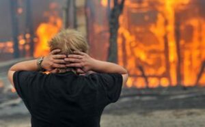 What do insurance companies do when your house burns down