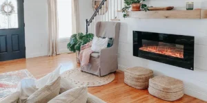 How to turn on electric fireplace