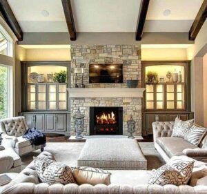 How to turn on electric fireplace