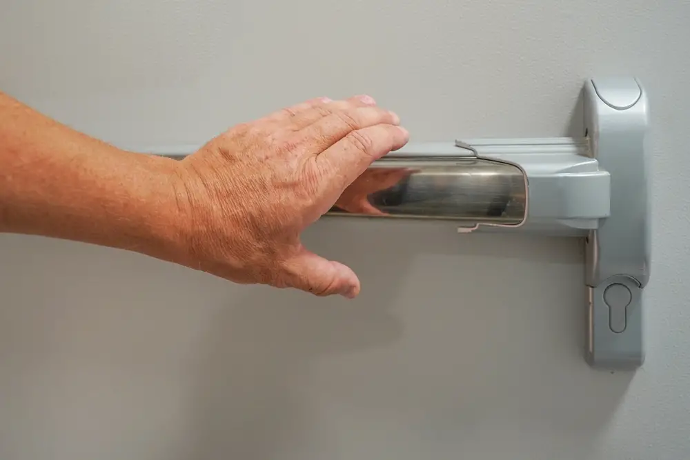 How To Unlock A Push Bar Door Without Key? [Answered] Fire safety support