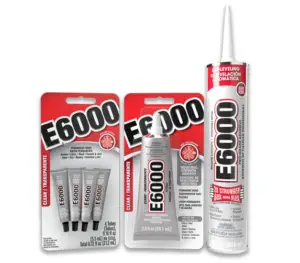 is e6000 glue flammable